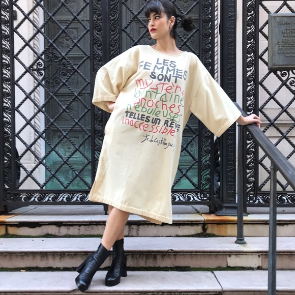 90s Jean Charles de Castelbajac Dress - Picture 1 of 6